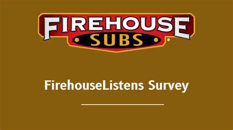 www.firehousesubs.com survey|Firehouselistens Customer Service – FirehouseListens